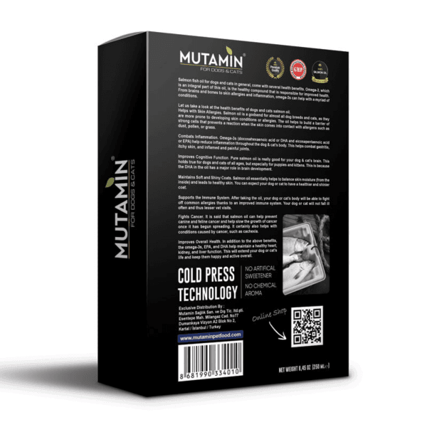 Mutamin Norveç Somon Yağı 250 Ml - Görsel 2
