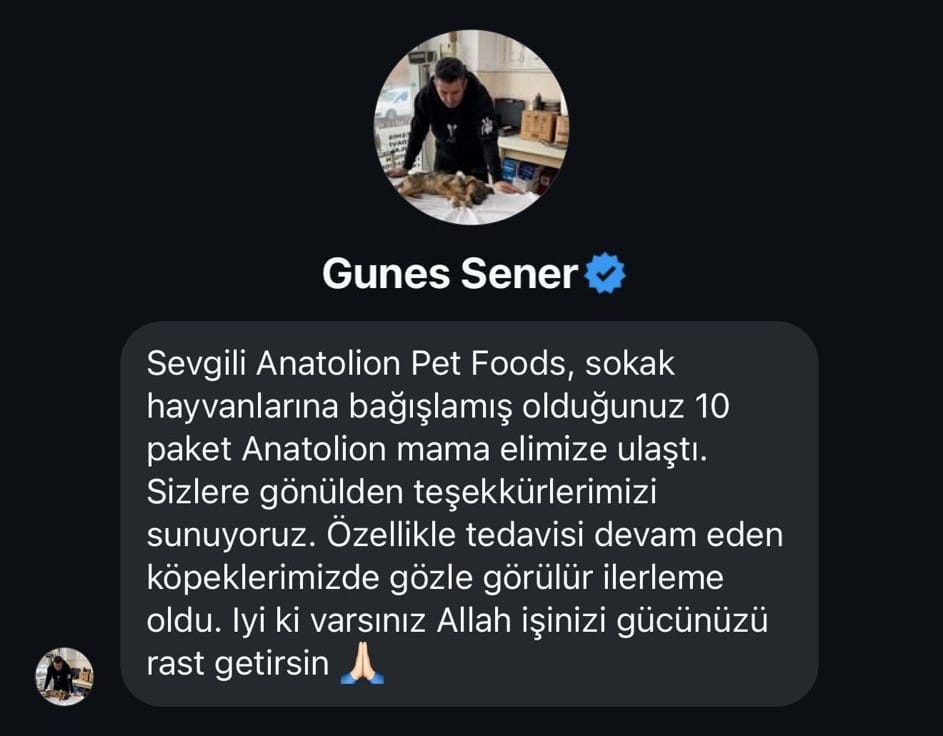 Anatolion Pet Foods - Müşteri Yorumları