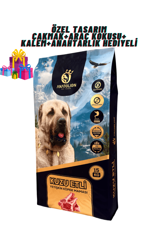 Anatolion Kuzu Etli Yetişkin Köpek Maması 15 Kg - Görsel 7