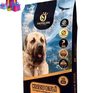 Anatolion Kuzu Etli Yetişkin Köpek Maması 15 Kg