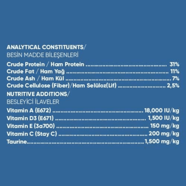 Somonlu Kısır Yetişkin Kedi Maması 3 Kg - Görsel 2