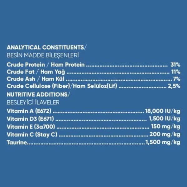 Somonlu Kısır Yetişkin Kedi Maması 3 Kg - Görsel 2