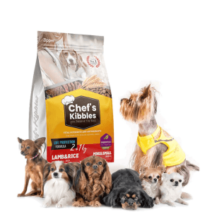 Yavru ve Küçük Irk Kuzu Etli Pirinçli Köpek Maması 3 Kg