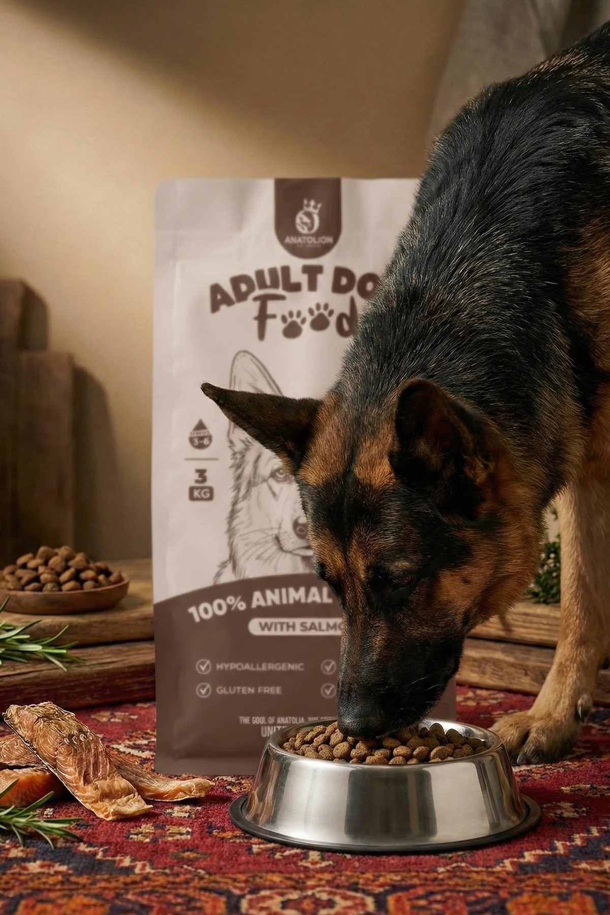 Anatolion Somonlu Yetişkin Köpek Maması 15 Kg - Görsel 2