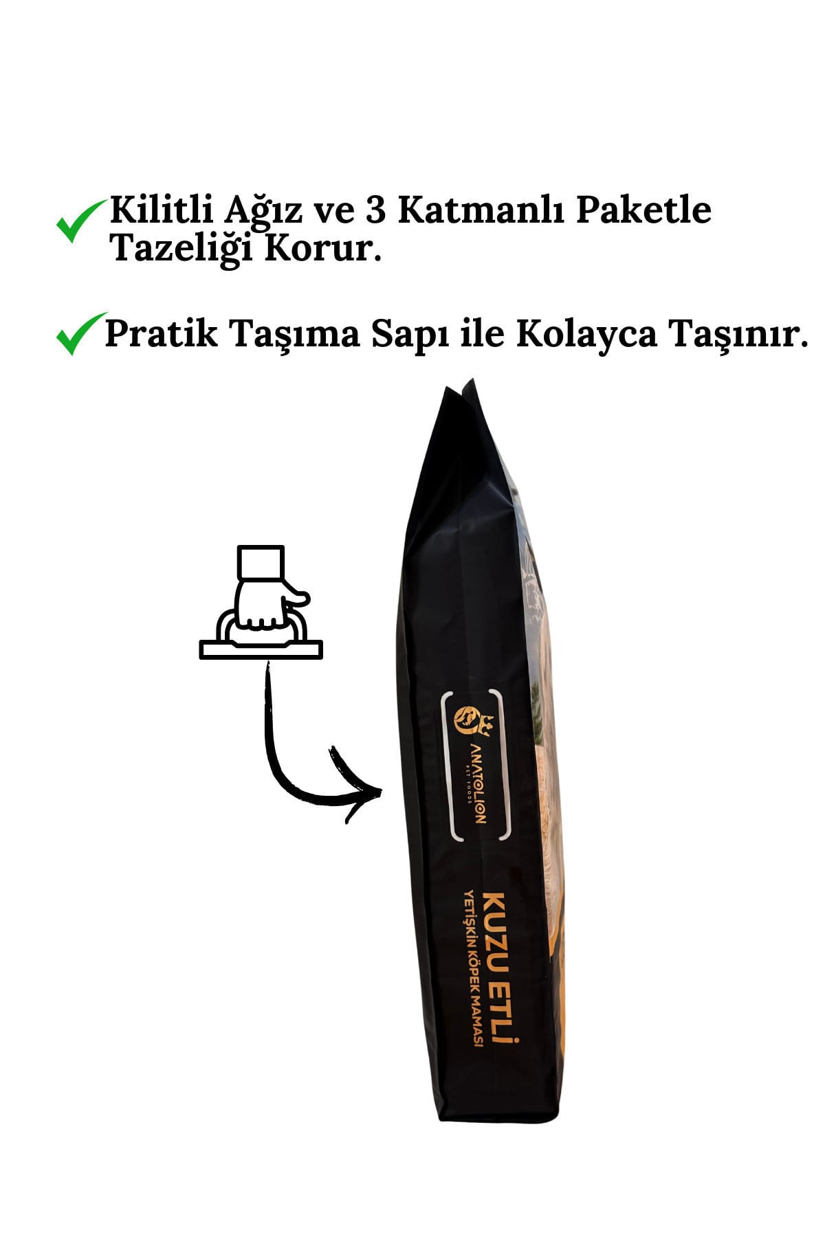 Anatolion Biftekli Yetişkin Köpek Maması 15 Kg - Görsel 2