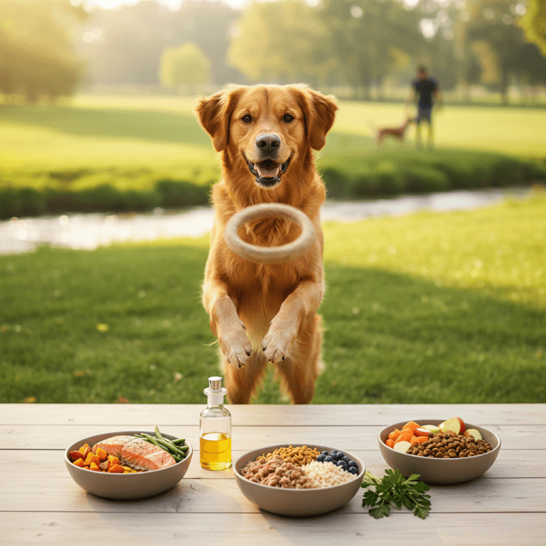 Köpeğinizin Yaşam Kalitesini Artırın: Aktif Bir Köpek İçin Beslenme Rehberi