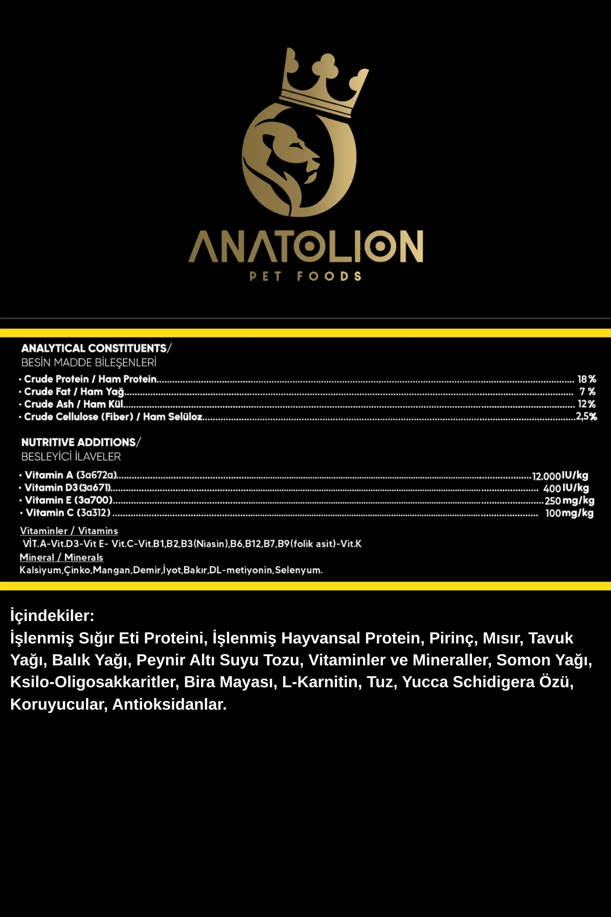 Anatolion Biftekli Yetişkin Köpek Maması 15 Kg - Görsel 3