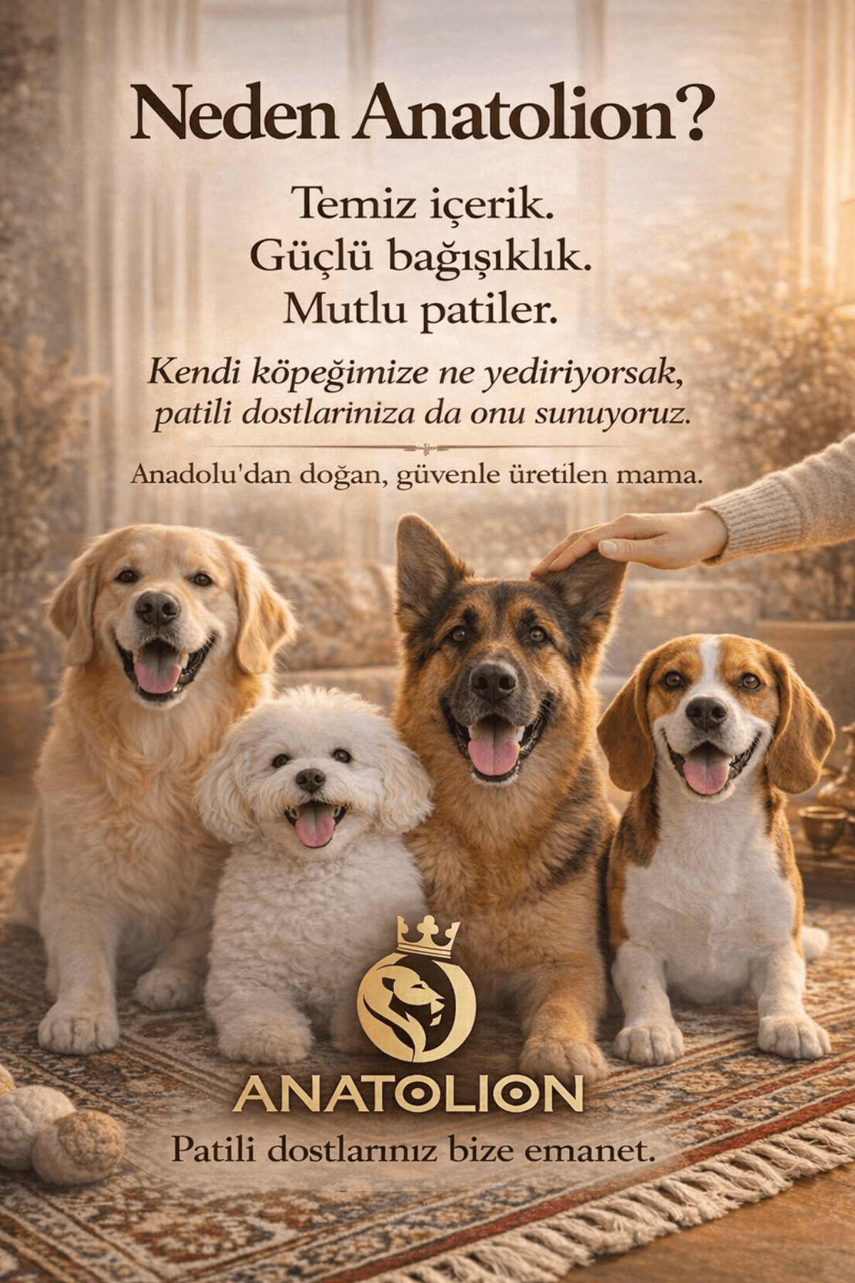 Anatolion Biftekli Yetişkin Köpek Maması 15 Kg - Görsel 3