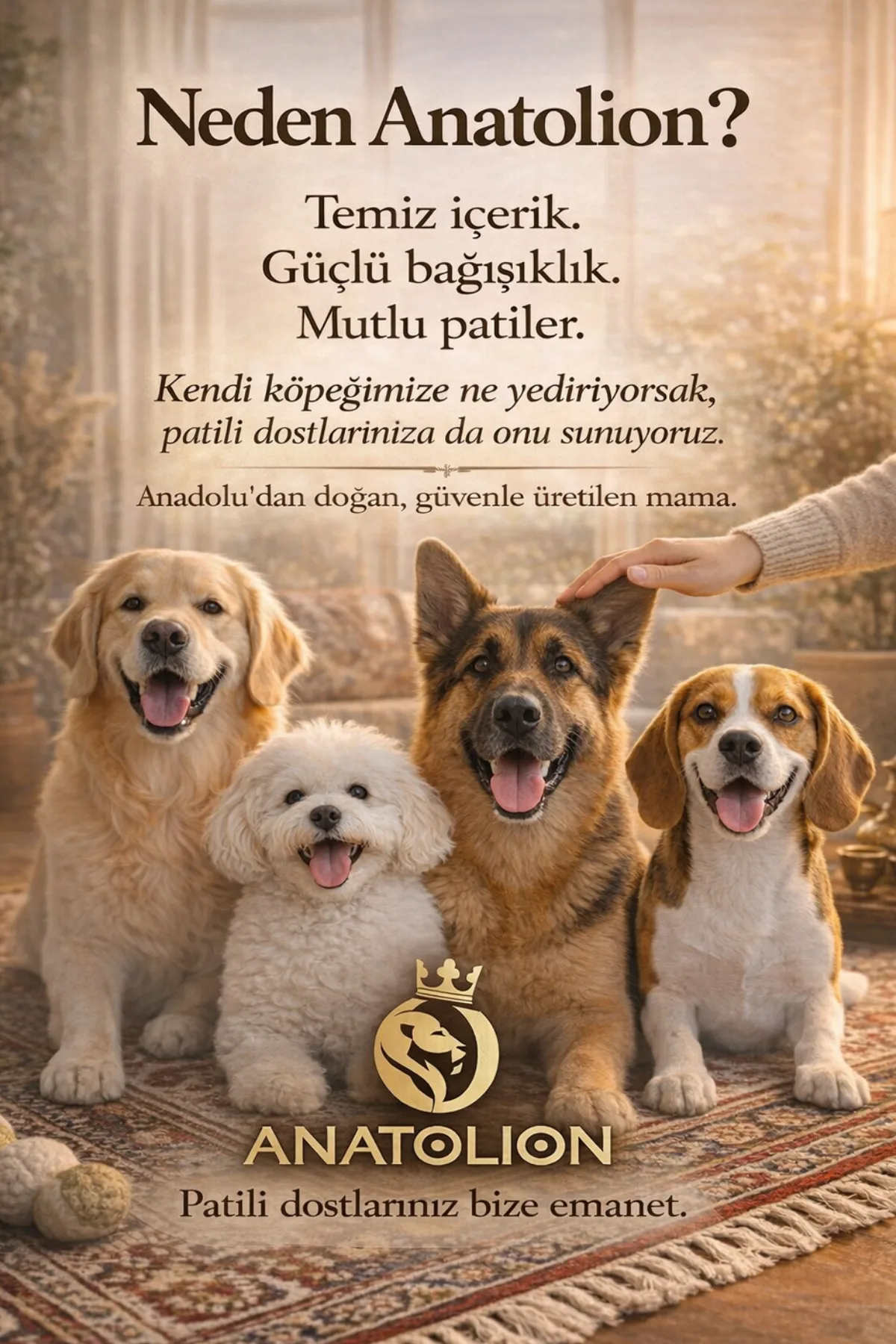 Anatolion Somonlu Yetişkin Köpek Maması 15 Kg - Görsel 3