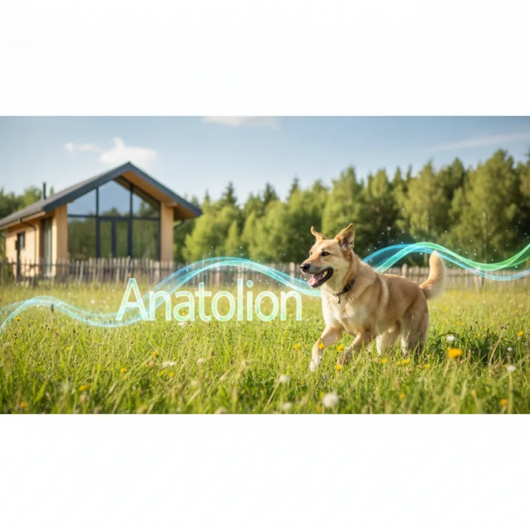 Anatolion ile Köpeğinizin Yaşam Kalitesini Yükseltin