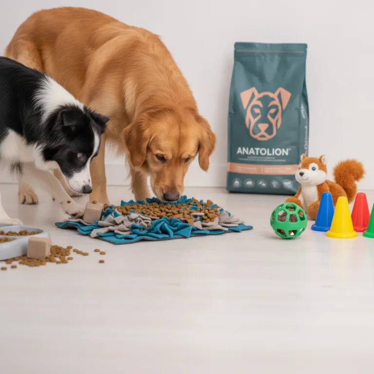 Anatolion ile Köpeğinizin Zihinsel Gelişimi: Oyunlar ve Mama