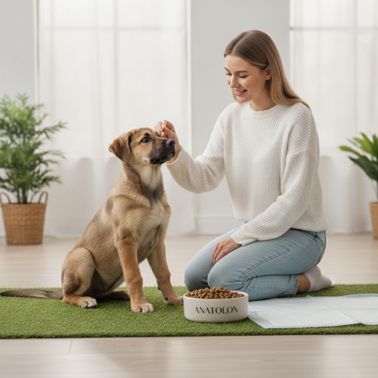 Anatolion Köpek Maması ile Tuvalet Eğitiminde Başarı